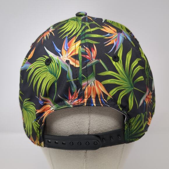 Palm Tree Snapback Trucker Hat Multi One Size Adjustable Tropical Print Pukka - Picture 6 of 10
